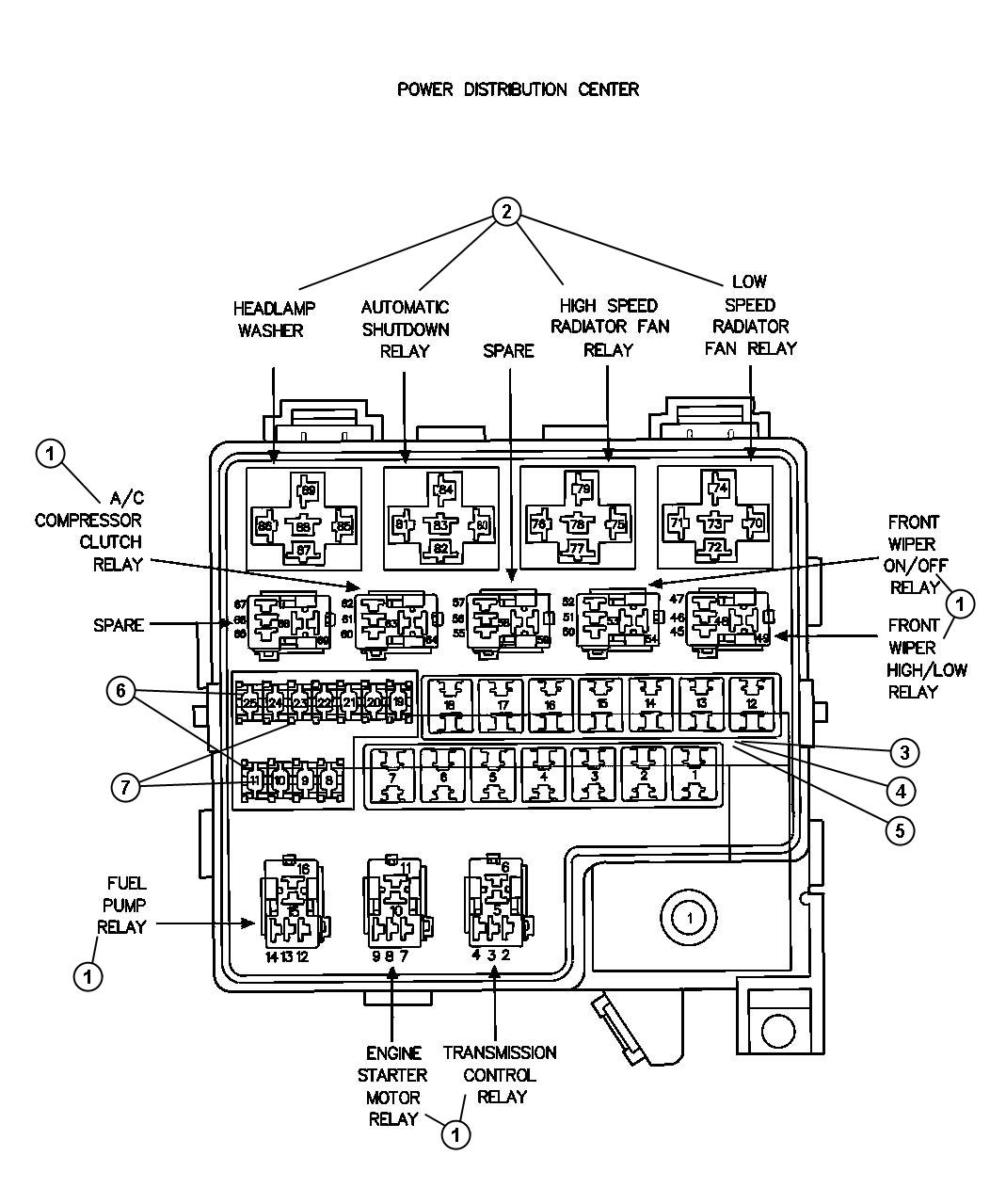 Eatx relay chrysler sebring #5