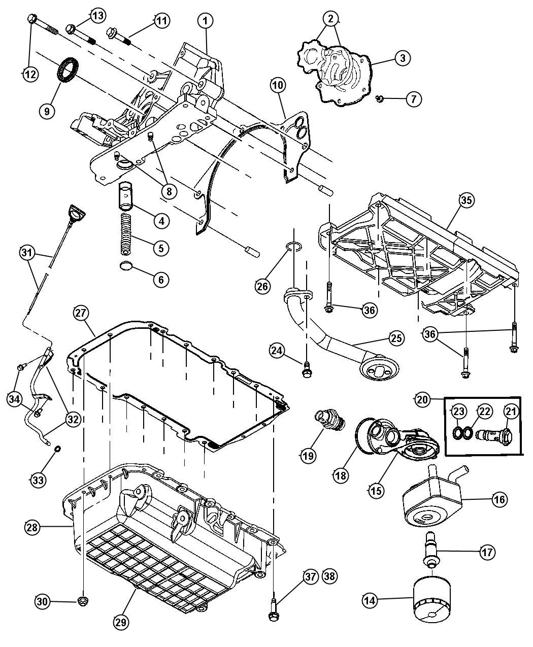 Chrysler pacifica 2004 parts #5