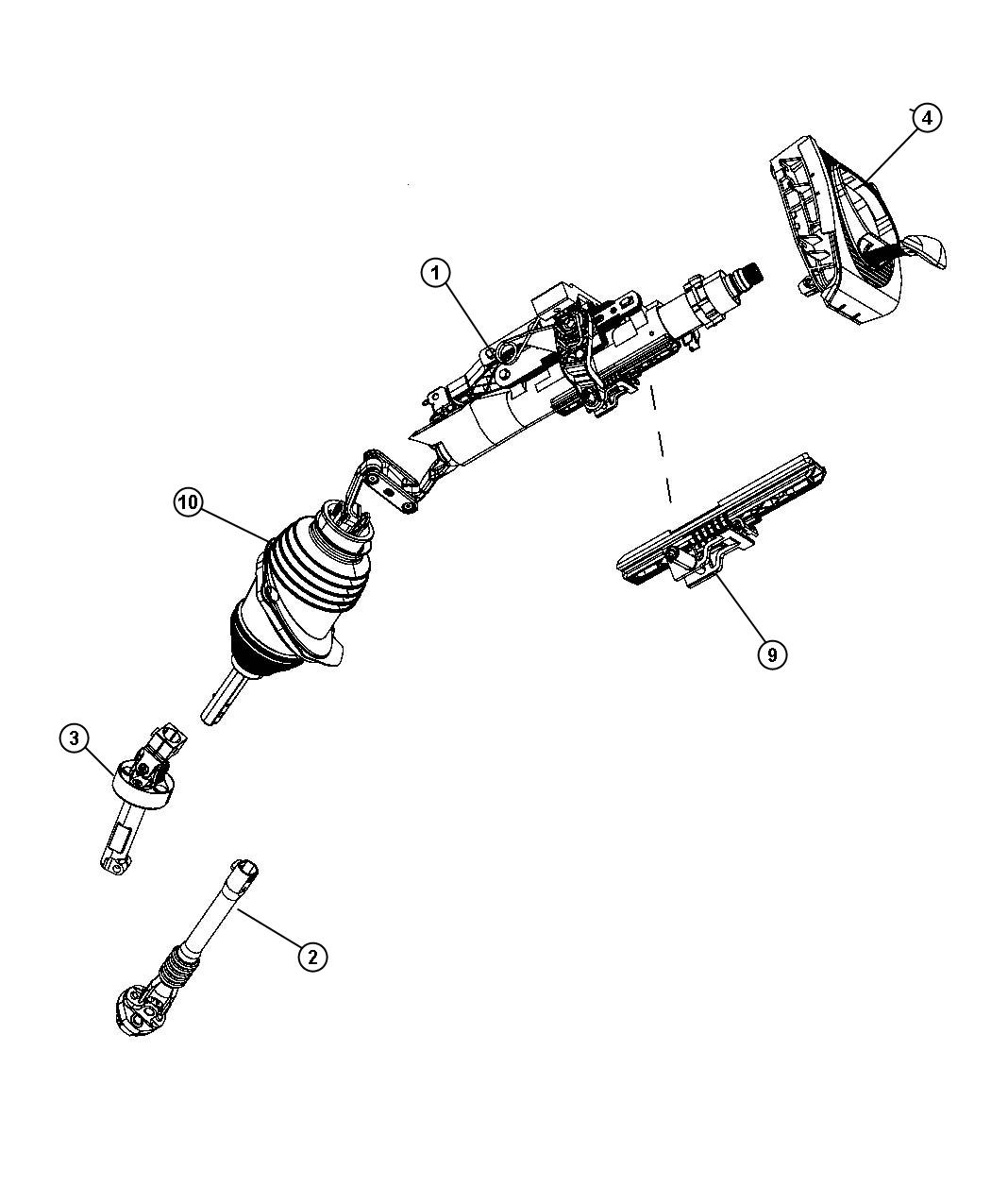 Chrysler 300 steering boot #3