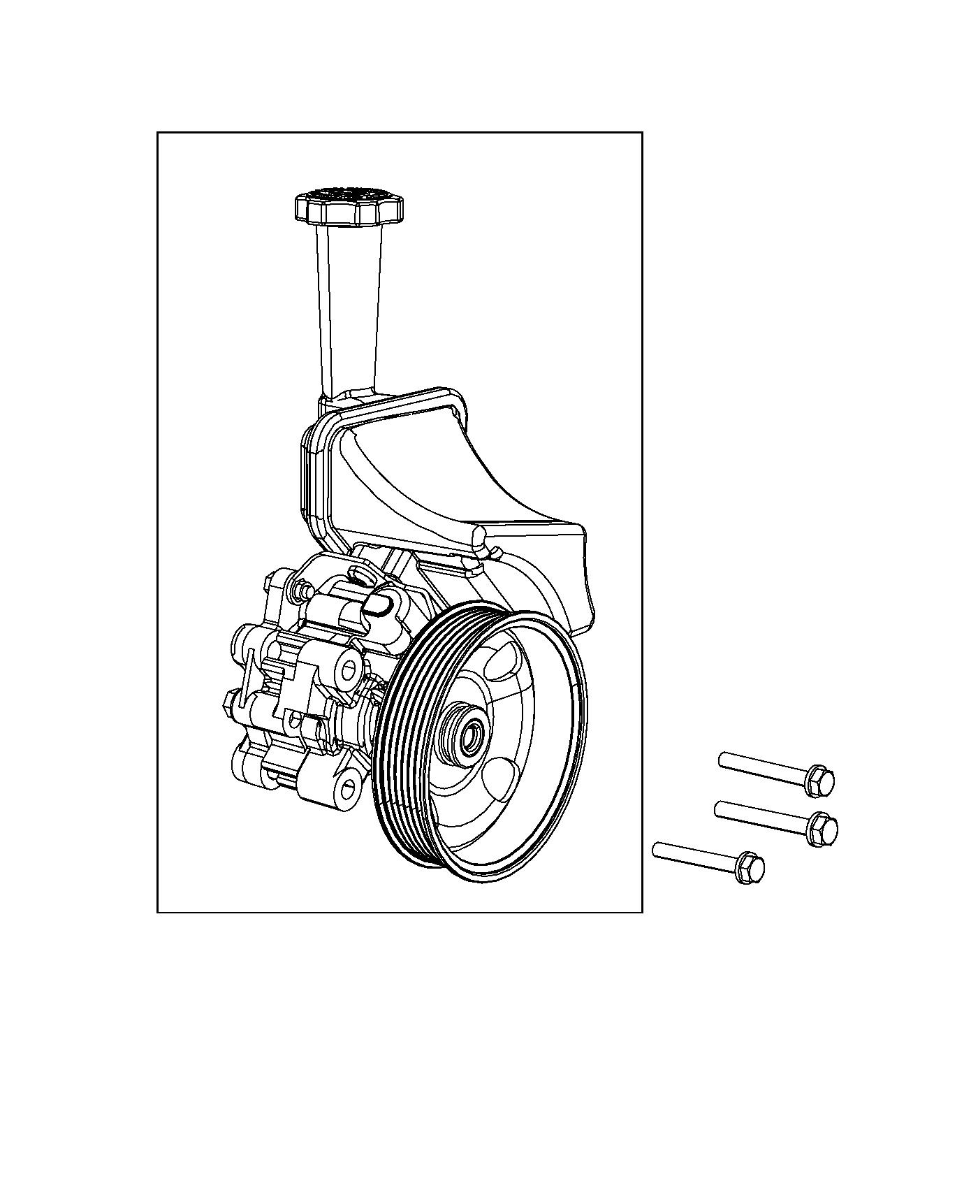 Jeep Power Steering Pump Diagram