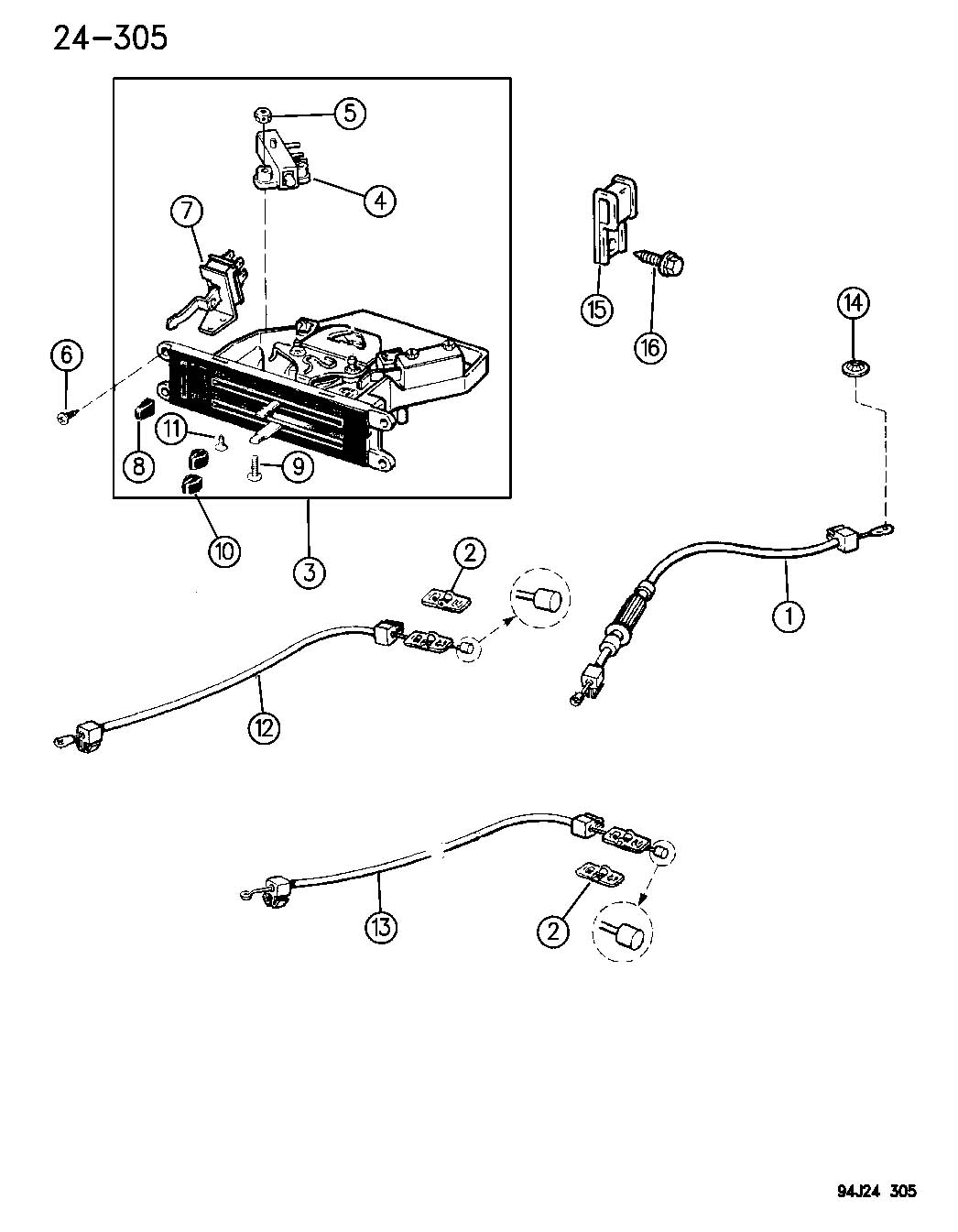 97 jeep wrangler heater control