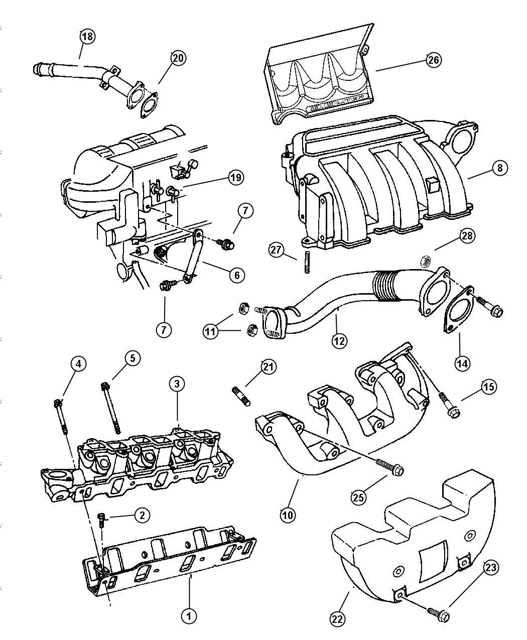 dodge-grand-caravan-manifold-exhaust-left-04448009-mopar-parts