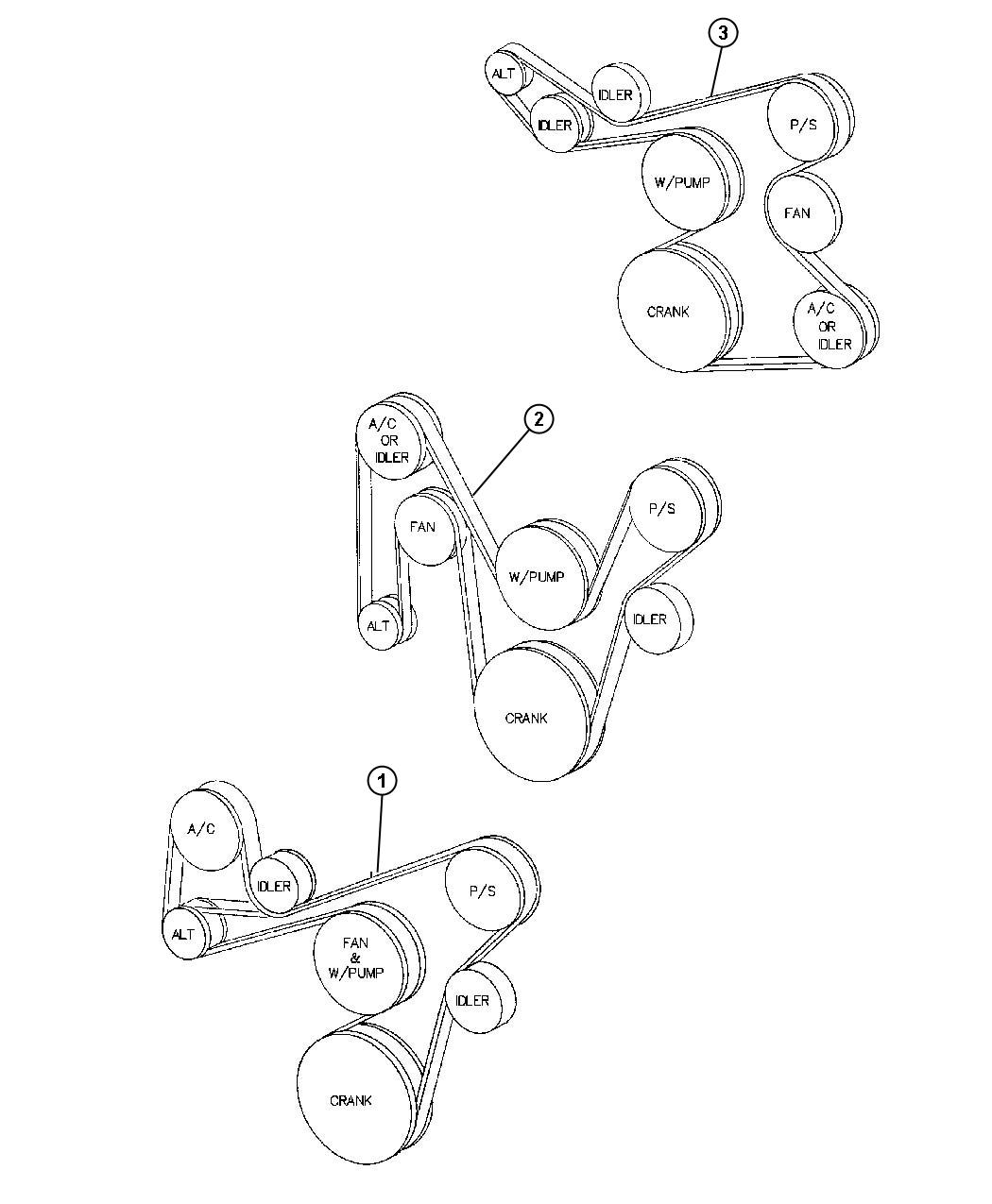 Jeep Wrangler Label. Belt routing 53010298 Mopar Parts Overstock