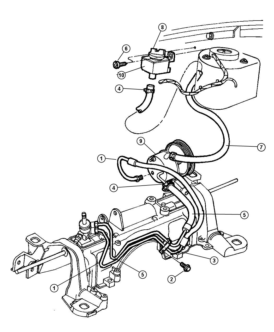 dodge-grand-caravan-hose-power-steering-04684146ab-mopar-parts