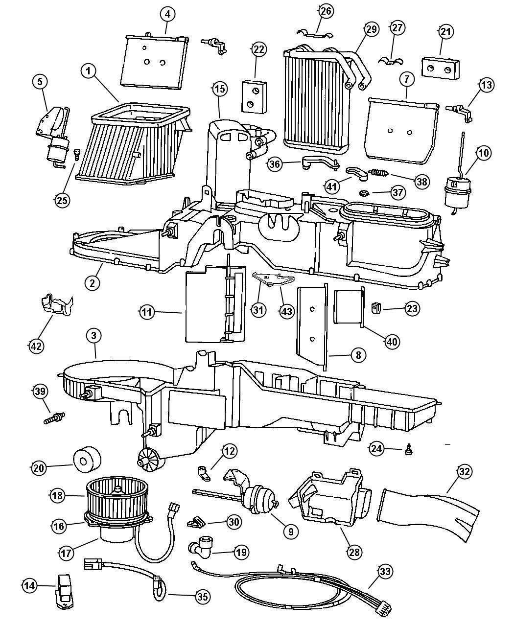 Dodge Ram Air Conditioning System