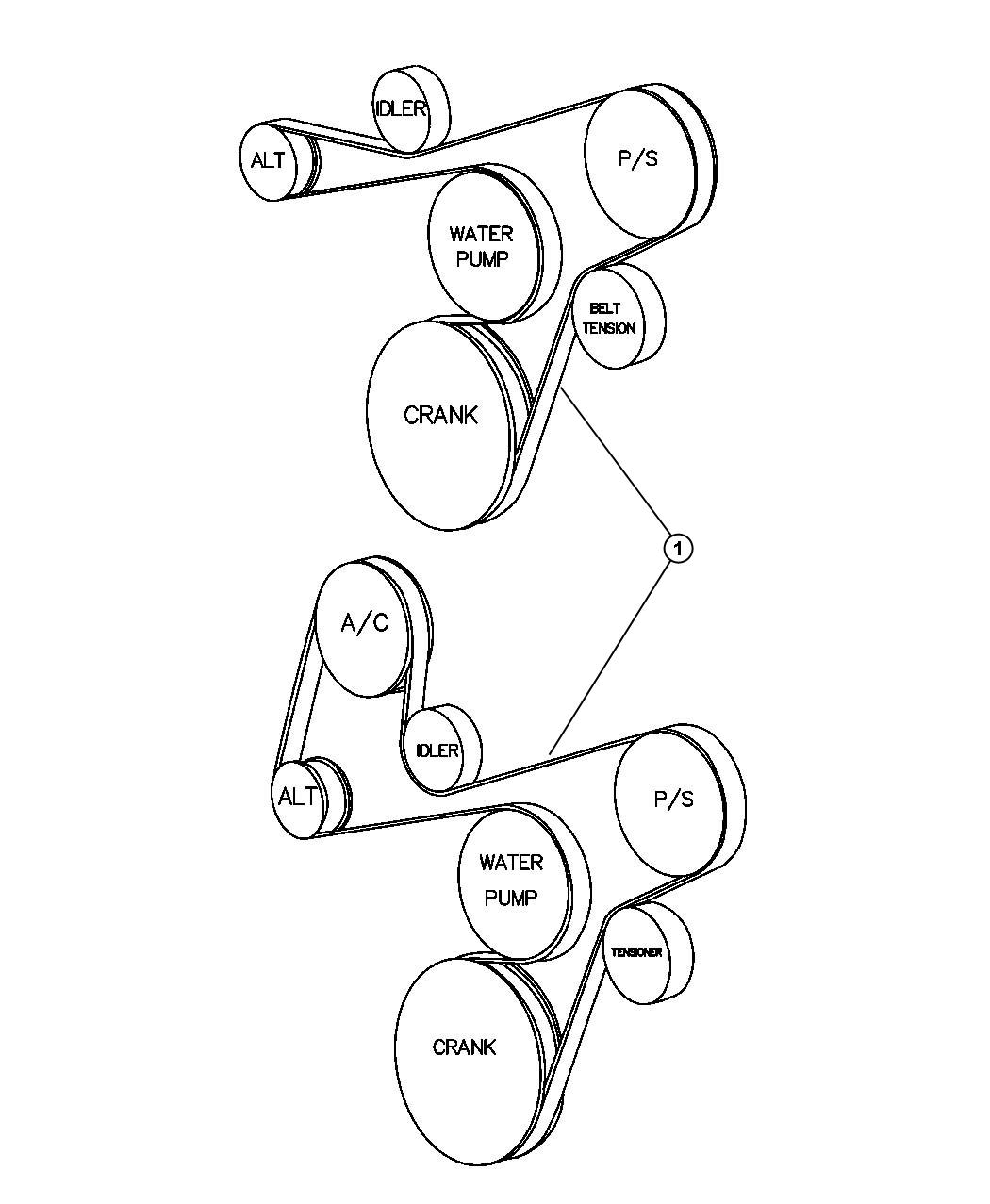 Jeep Yj Engine Belt Diagram