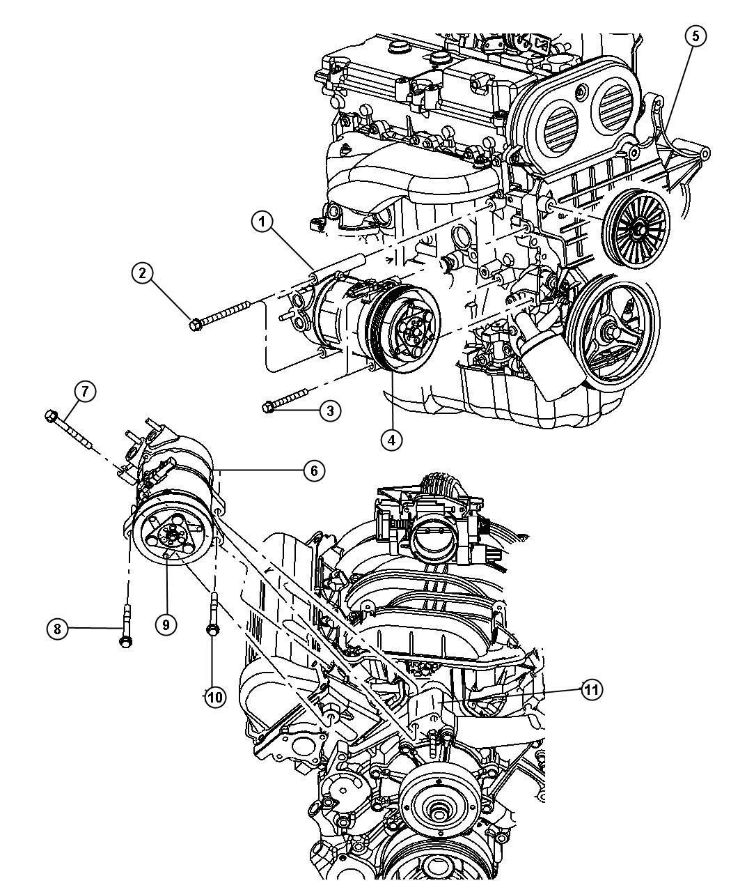 Jeep Grand Cherokee Cover. Chain case, timing belt - 53021238AB | Mopar ...