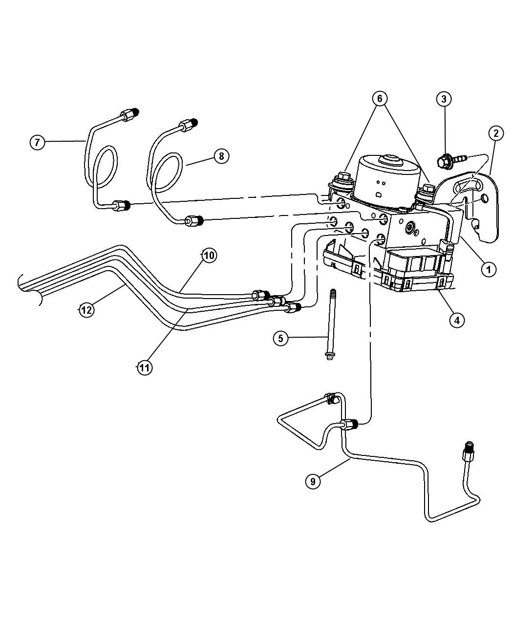 Chrysler Pt Cruiser Module. Anti-lock brakes - 05142285AA | Mopar Parts ...