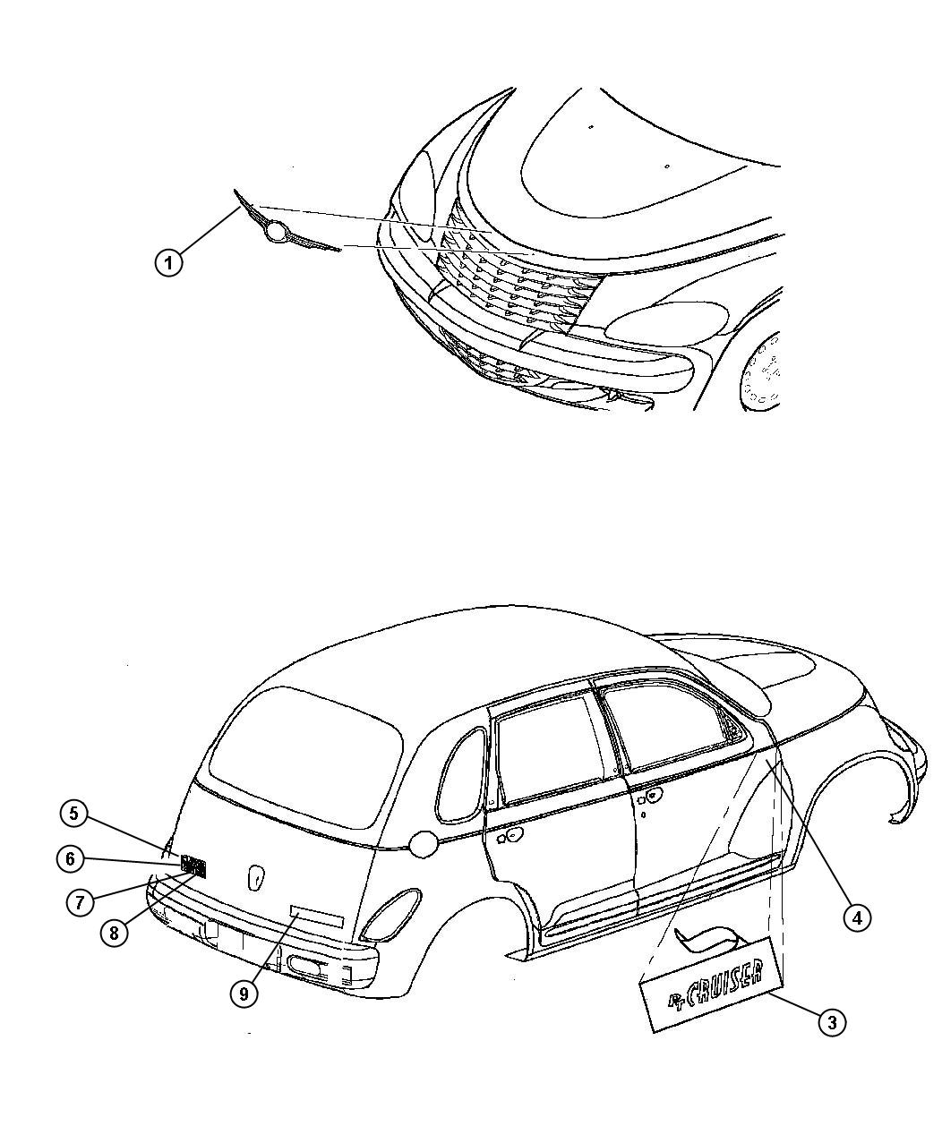 Chrysler pt cruiser электросхемы