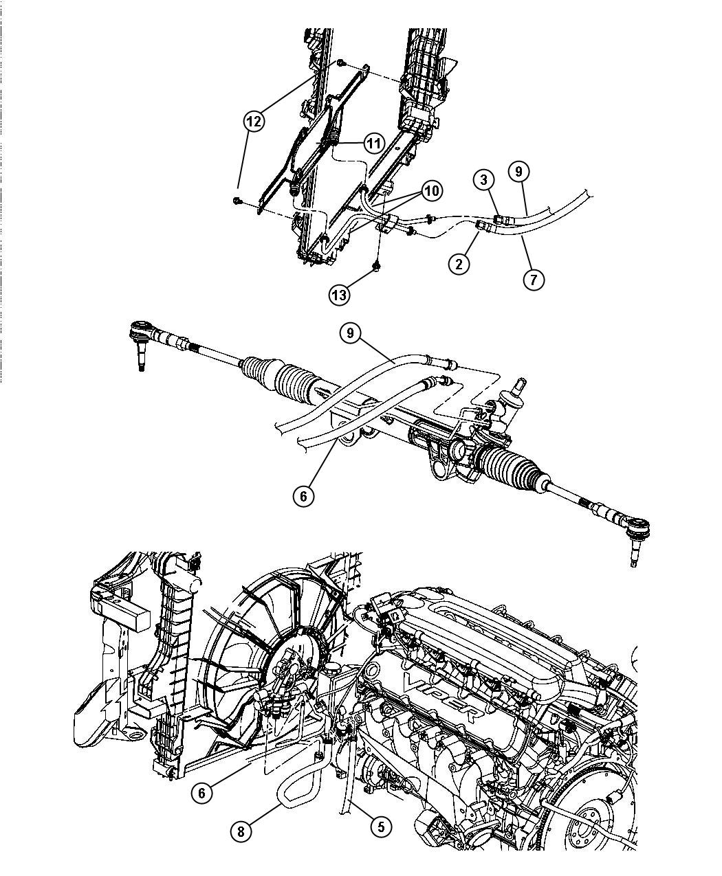 Dodge Ram 1500 Line. Power steering. [steering performance