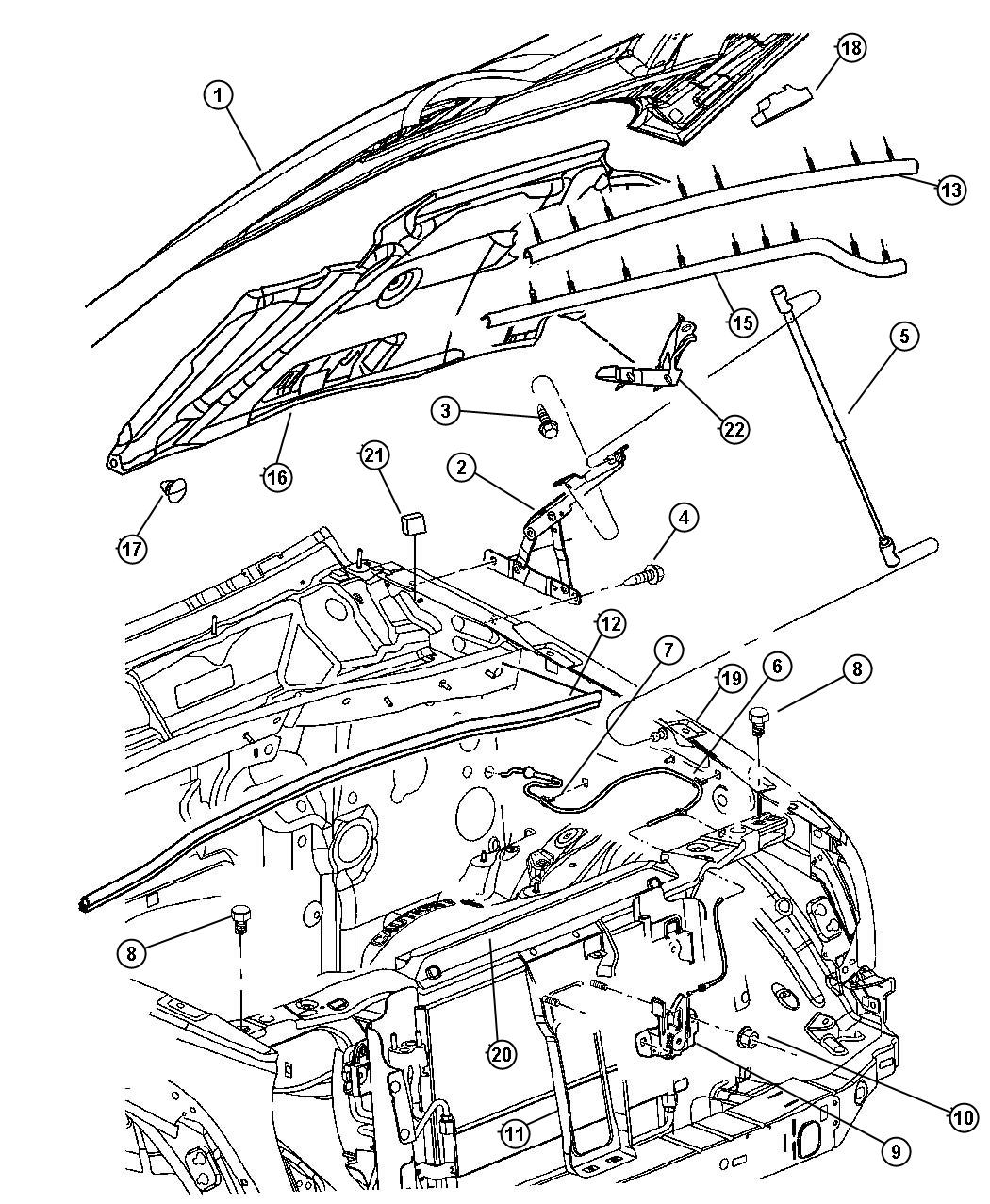 Chrysler Town And Country 2014 Parts Diagram