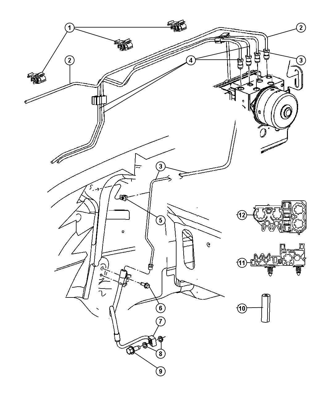 Jeep Grand Cherokee Bundle. Used for: fuel and brake lines, used for ...