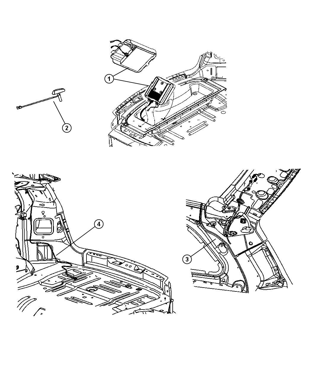 Chrysler Pacifica Wiring. Radio. Right. [sirius satellite ...