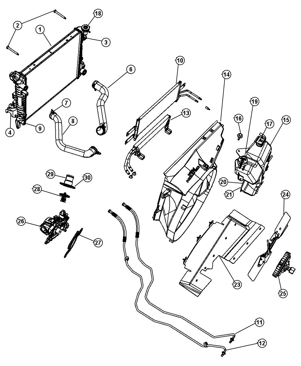 52028898AI Dodge Thermostat. 195 degrees Mopar Parts Overstock