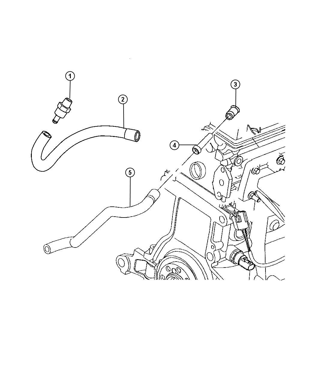 Dodge Neon Valve. Pcv - 04777240AD | Mopar Parts Overstock, Lakeland FL