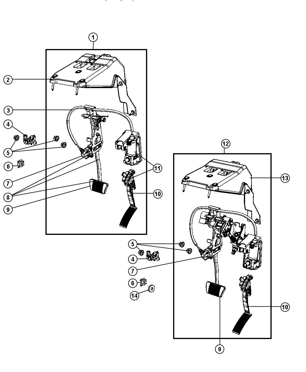 dodge-durango-spacer-master-cylinder-push-rod-pin-mounting-power