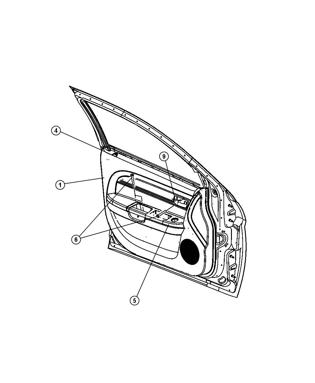 dodge-express-panel-front-door-trim-left-trim-all-trim-codes