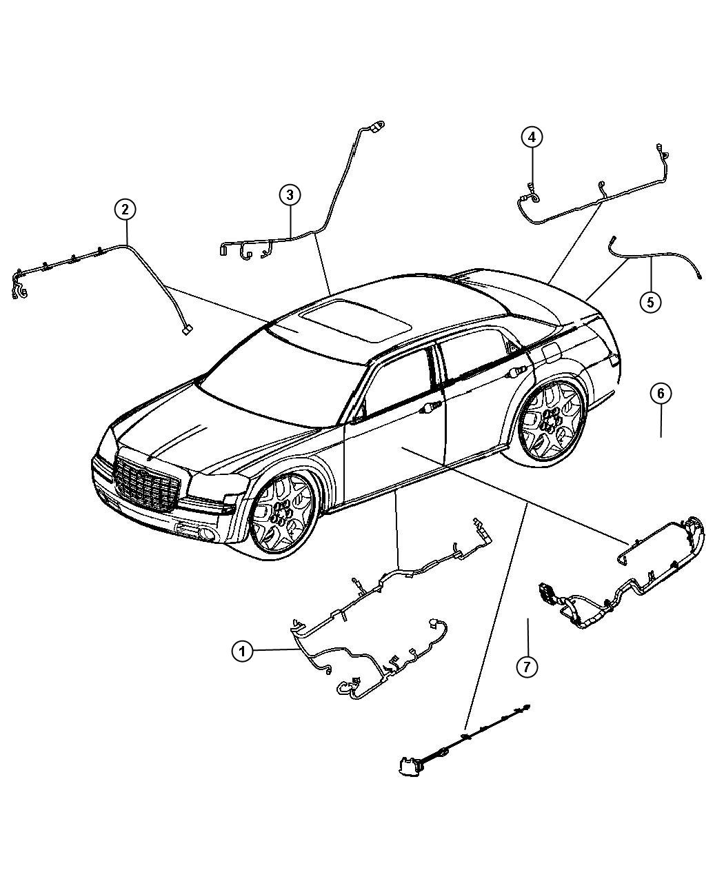 Dodge Charger Wiring. Body. [heated front seats], [blind spot and cross