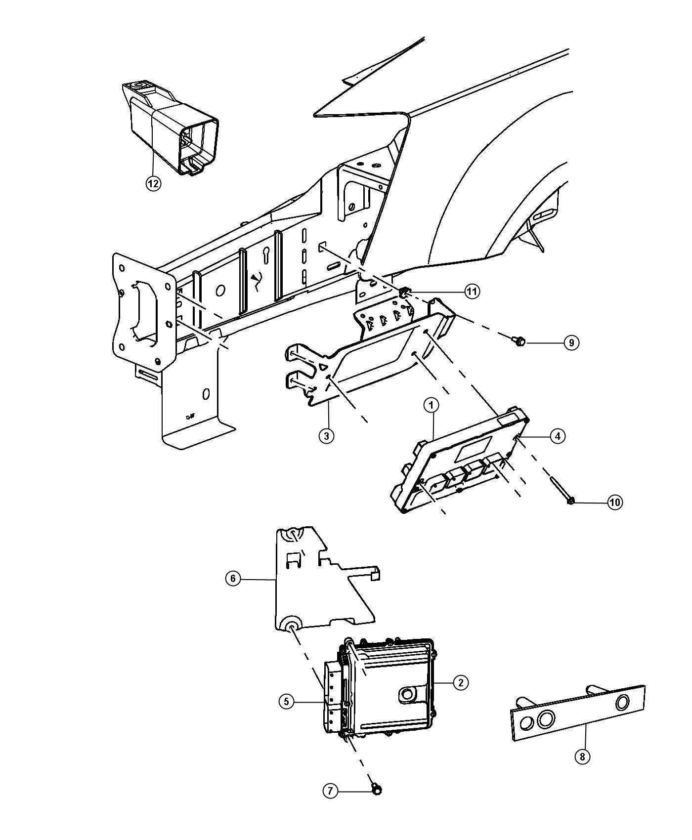 Chrysler-Town-&-Country-Module.-Transmission-control-...