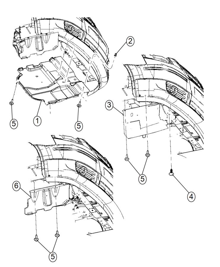 Chrysler-Town-&-Country-Belly-pan.-Front.-[2.8l-i4-turbo-...