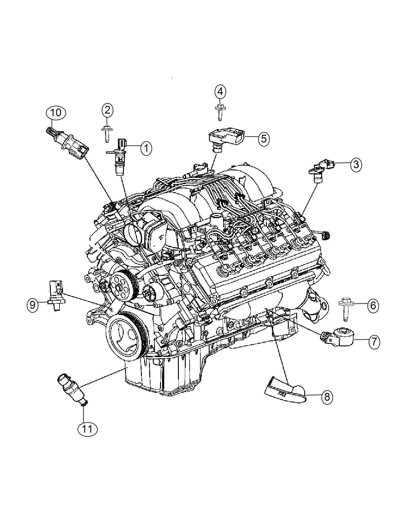 Jeep Grand Cherokee Sensor Map 68271094ab Mopar Parts Overstock