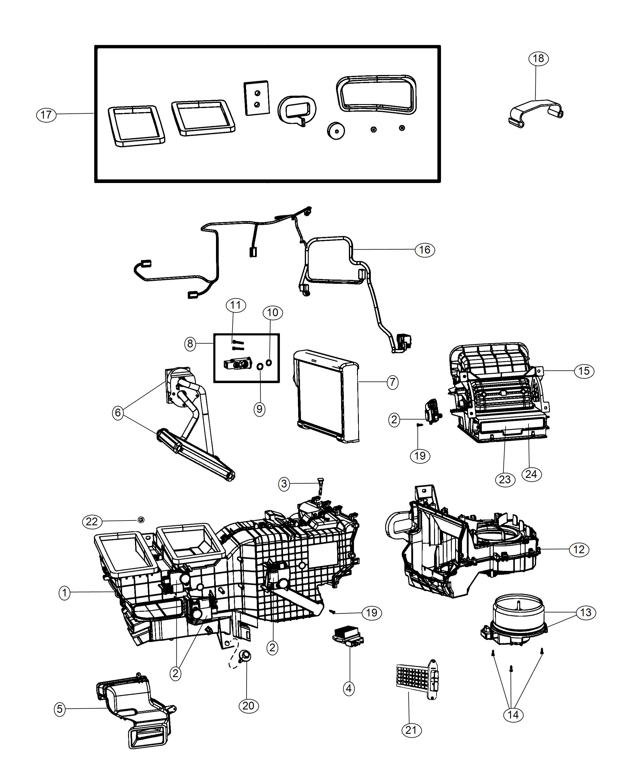 Heater Box Diagram