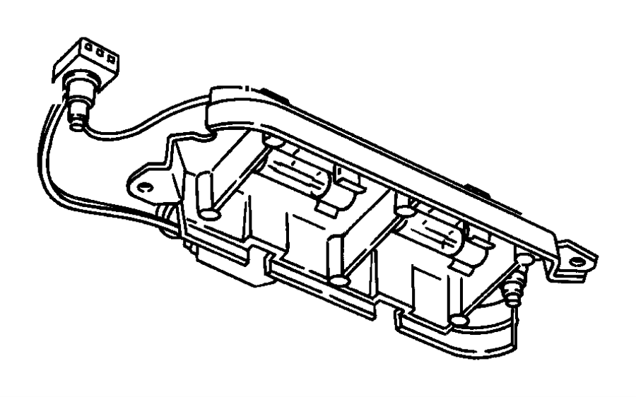 1997 Dodge Ram 1500 Wiring. Overhead console. Trim: [all trim codes